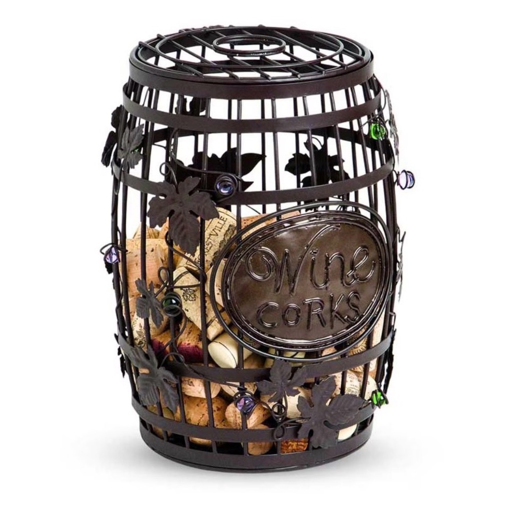 CORK CAGE Wine Barrel EUC